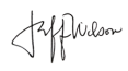 Jeff Wilson Signature
