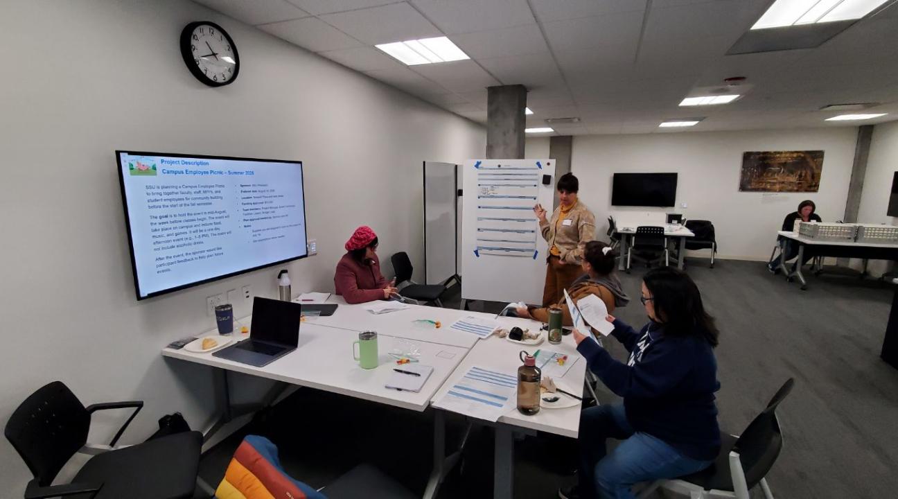 Attendees at Project Management Foundations Course