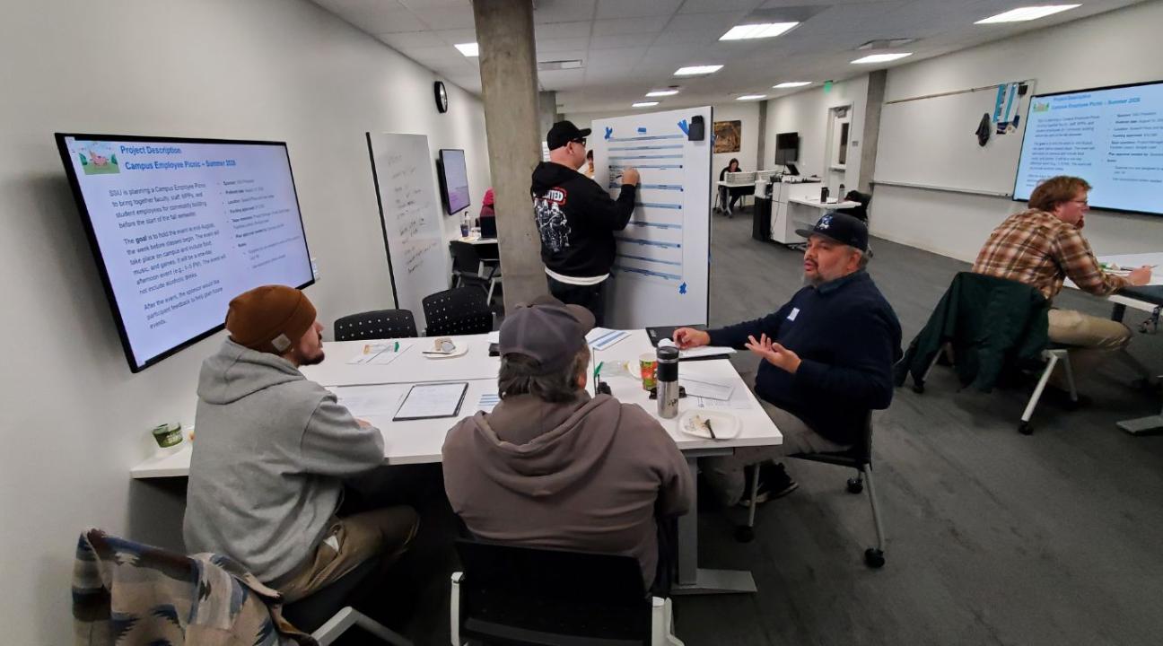 Attendees at Project Management Foundations Course