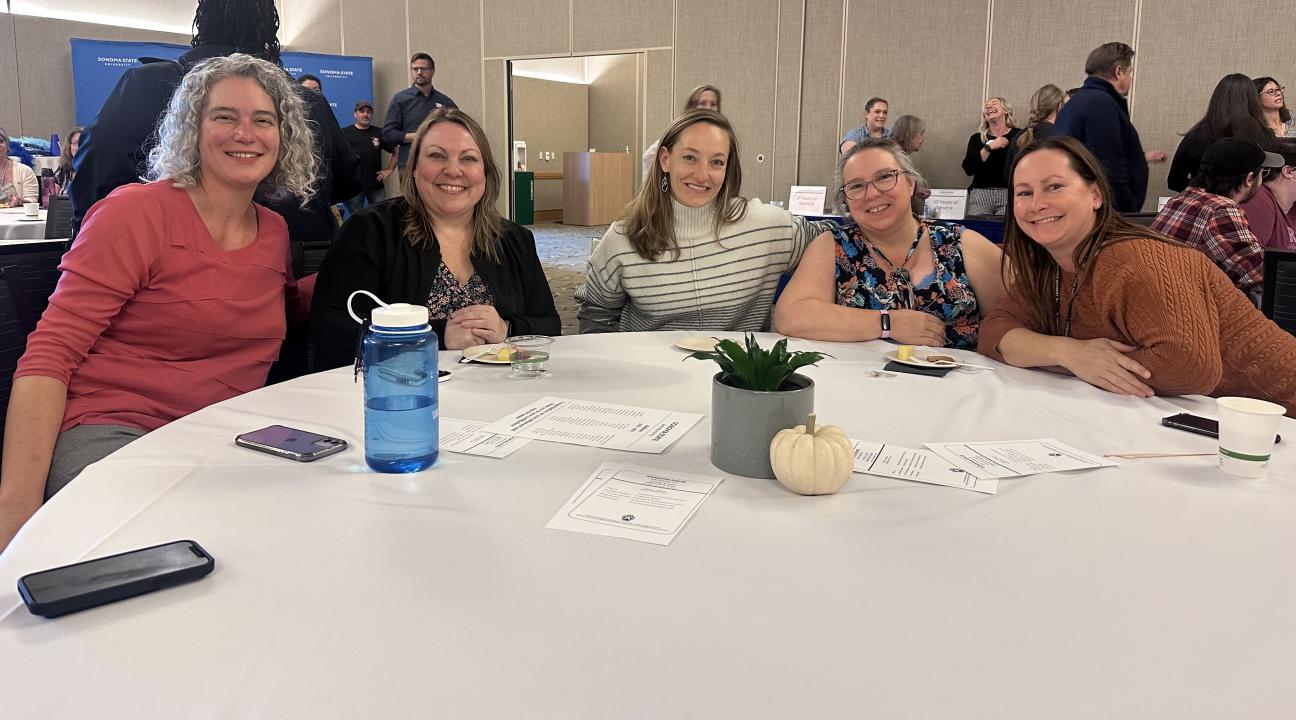 Some of the Financial Services team at the Milestone event