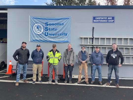 Carpentry and Maintenance team members