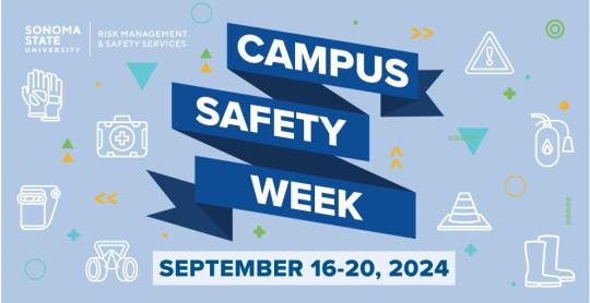 Campus Safety Week Promotional Graphic