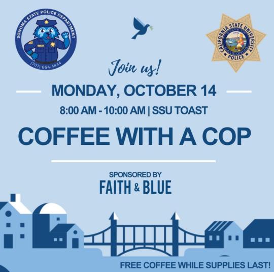 Coffee with a Cop Advertsiement