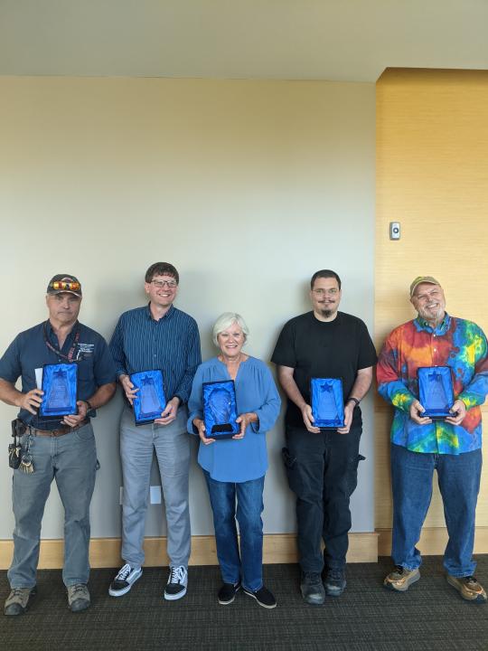 Safety Star Award Recipients