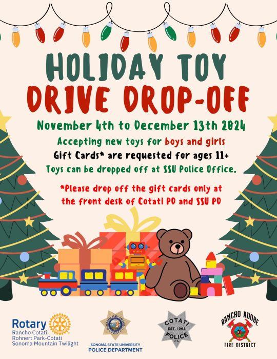 Holiday Toy Drive Flyer