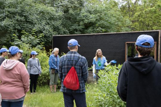 Seawolves Dig In Butterfly Garden