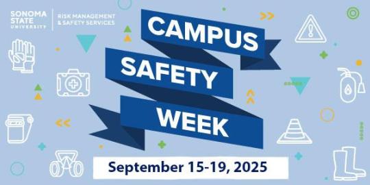 Campus Safety Week Promotional Graphic