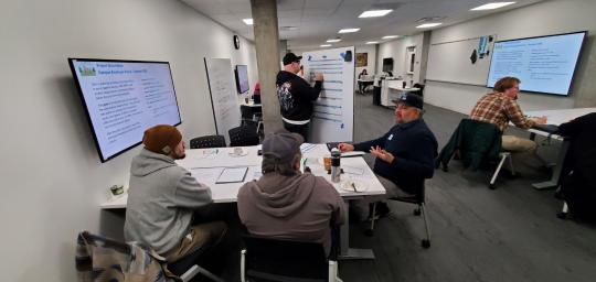 Attendees at Project Management Foundations Course