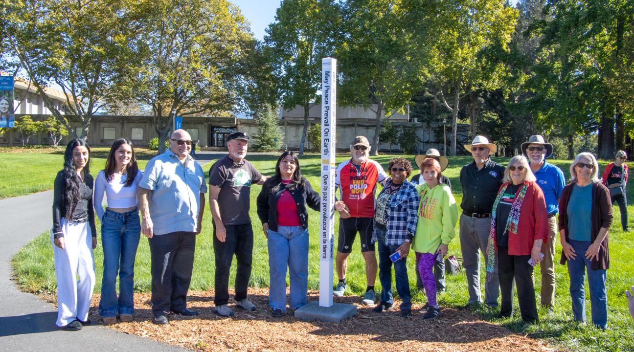 Peace pole