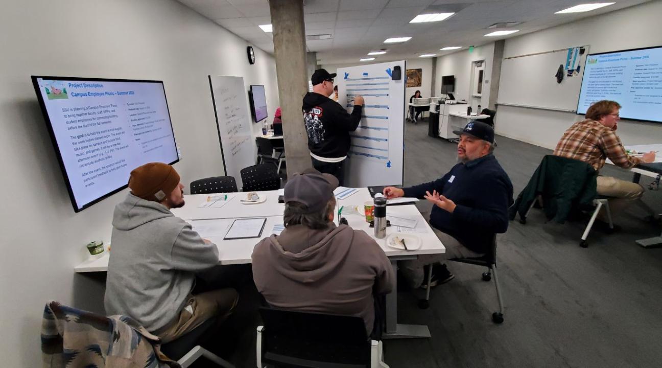 Attendees at Project Management Foundations Course