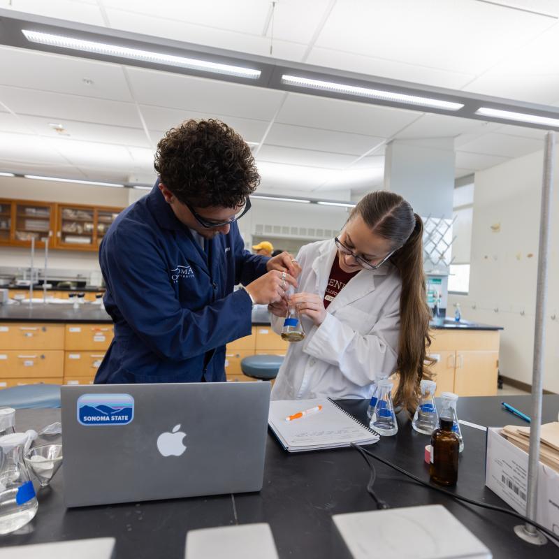 Chemists in a lab